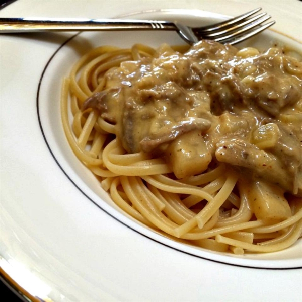 Fettuccini con Rinforza e Patata