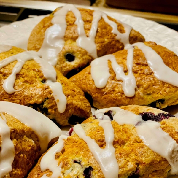 Lemon Blueberry Scones