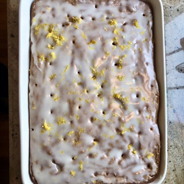 Lemon Poke Cake II