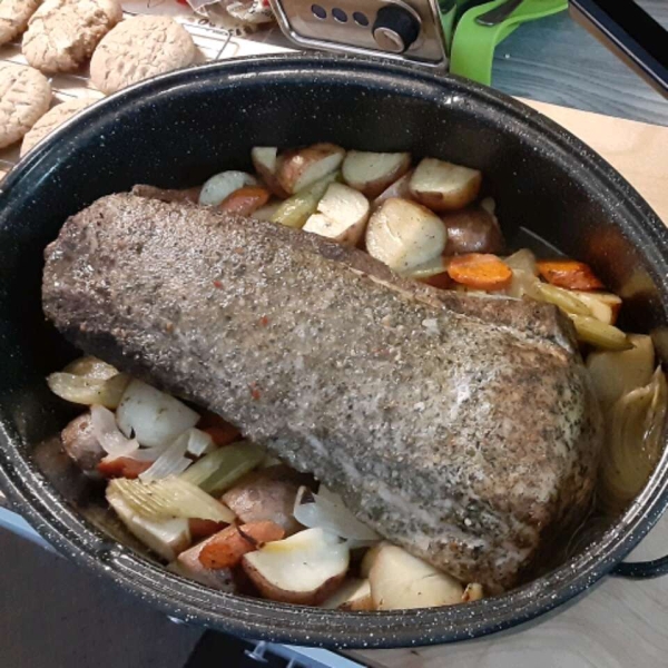 Herb Roasted Pork Loin and Potatoes