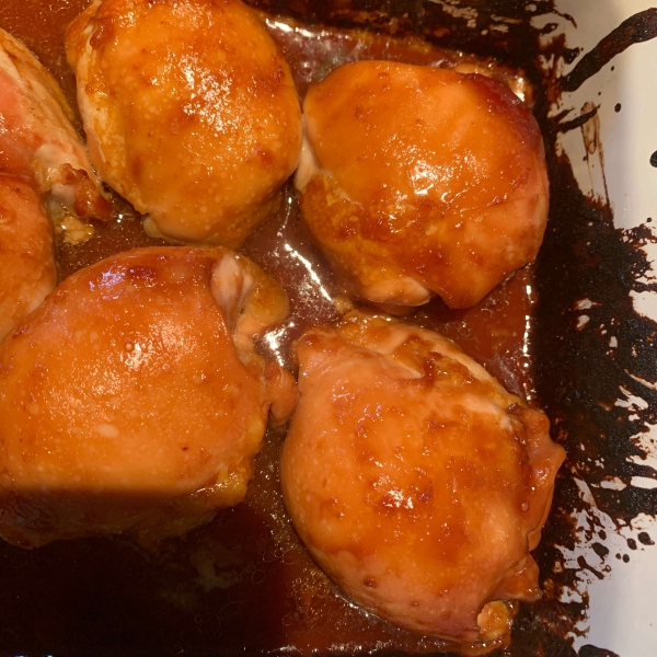 Oven-Baked Teriyaki Chicken Thighs