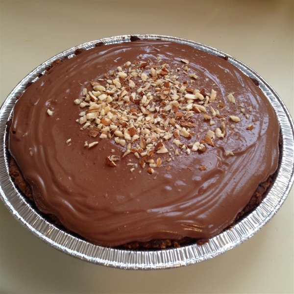 Chocolate-Almond Tofu Pie