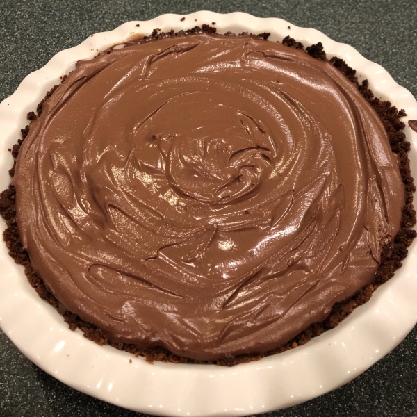 Chocolate-Almond Tofu Pie