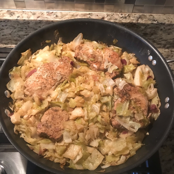 Pork Loin and Cabbage