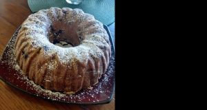 Blueberry Sour Cream Coffee Cake