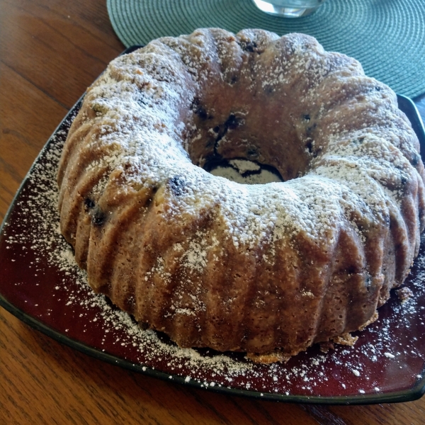 Blueberry Sour Cream Coffee Cake