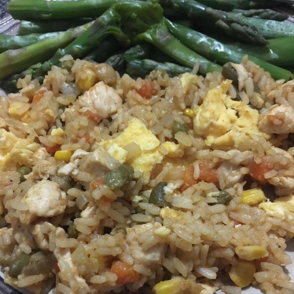 April's Chicken Fried Rice