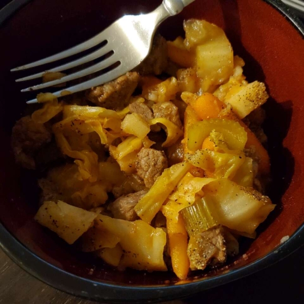 Beef and Cabbage Stew
