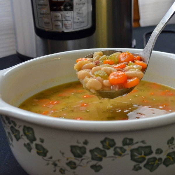 Instant Pot® Ham and Bean Soup