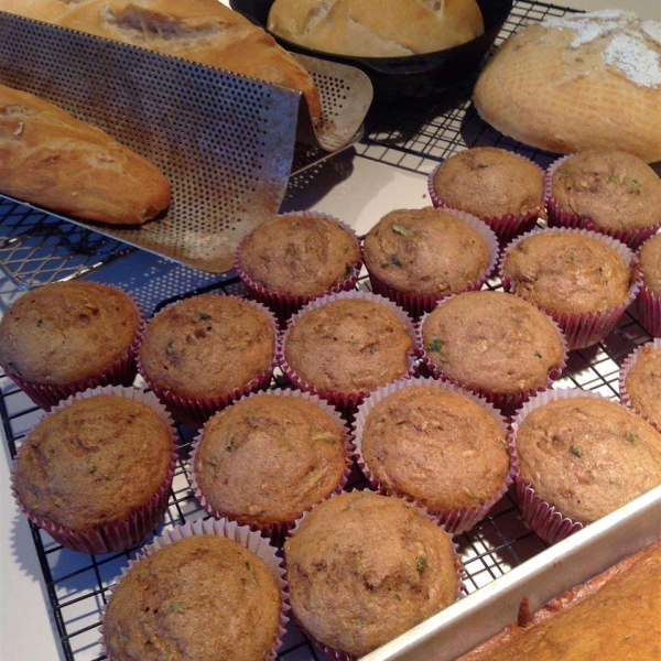 Whole Wheat Zucchini Bread