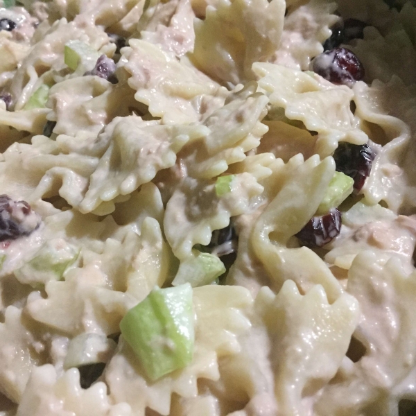 Cranberry and Almond Pasta Salad