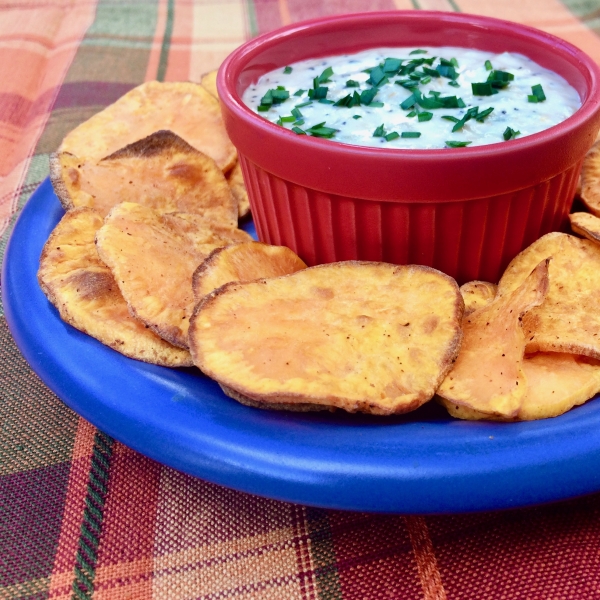 Sweet Potato Chips in the Air Fryer