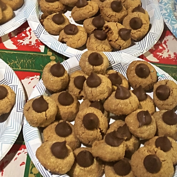 World's Easiest Peanut Butter Blossoms