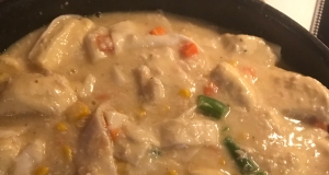 Super Easy Chicken and Dumplings