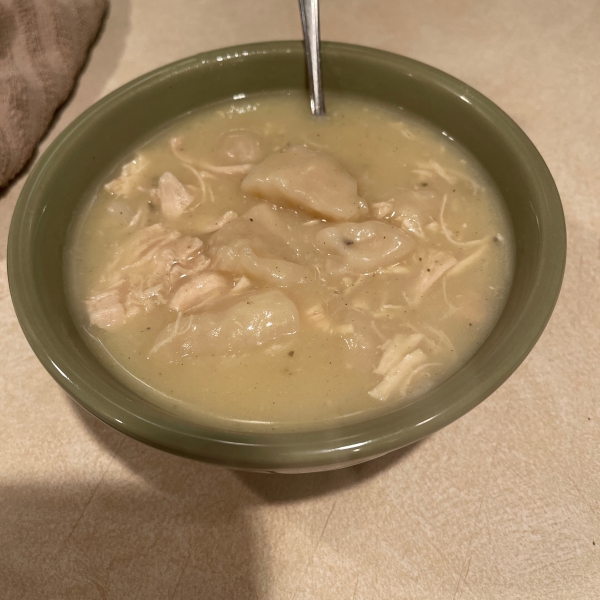 Super Easy Chicken and Dumplings