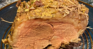 Slow Cooker Roasted Leg of Lamb