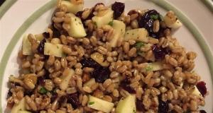 Cherry Farro Salad with Sweet Vinaigrette