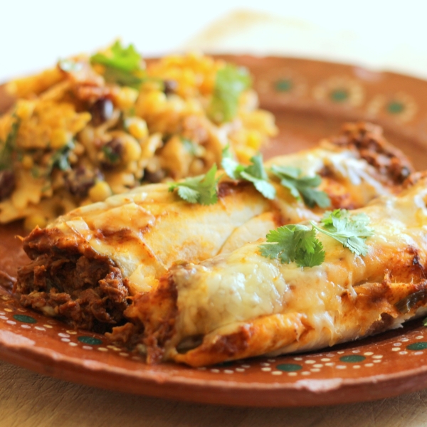 Carne Asada Enchiladas