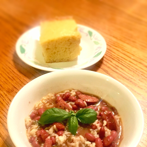 Pressure Cooker Red Beans and Rice