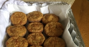 Savory Cheddar Zucchini Muffins