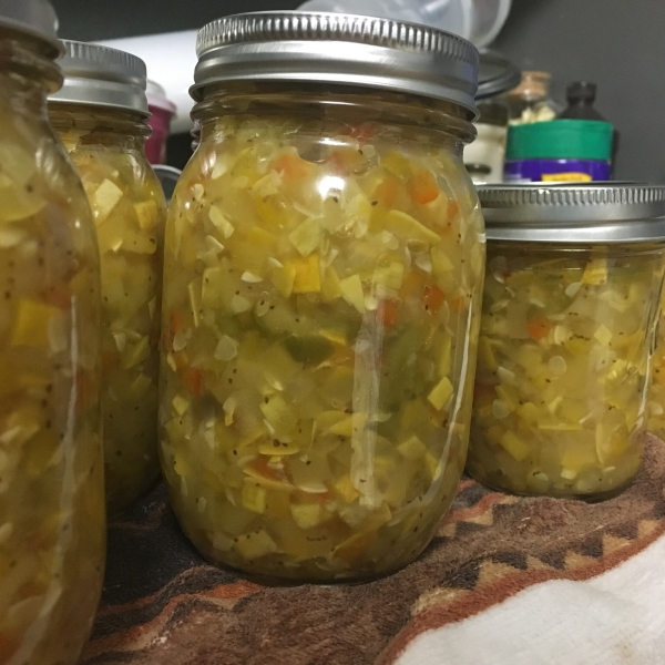 Zucchini Cilantro Relish