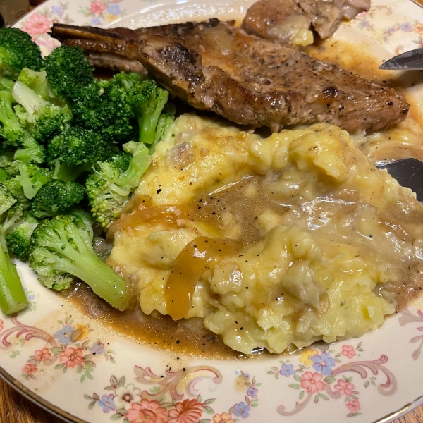 Chef John's Smothered Pork Chops