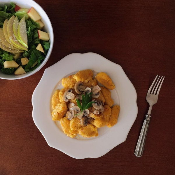 Butternut Mascarpone Gnocchi