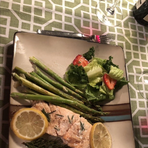 Lemon Rosemary Salmon