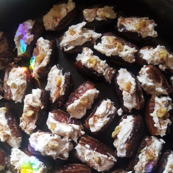 Stuffed Roaches (Halloween Appetizer With Dates)