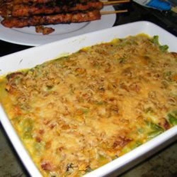 Anika's Cheesy Green Bean Casserole