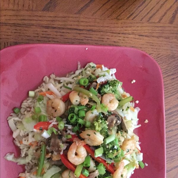 Spicy Garlic and Pepper Shrimp