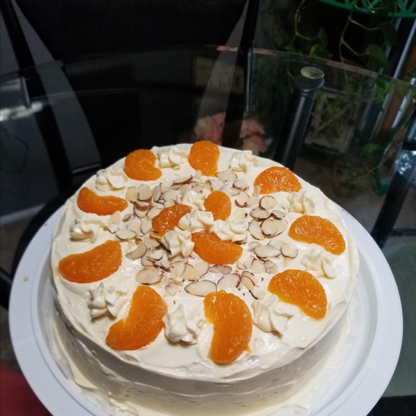 Orange Crunch Cake