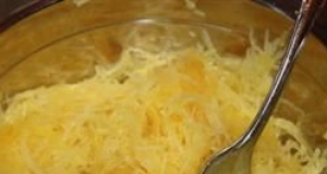 Yummy Garlicky Spaghetti Squash