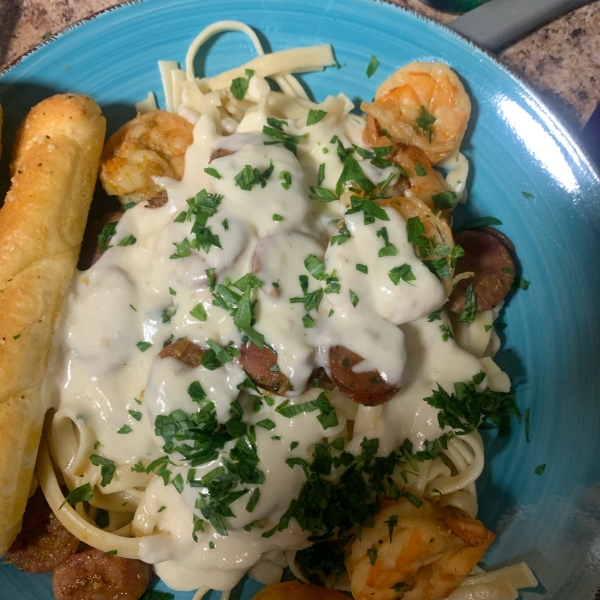 Cajun Shrimp Alfredo