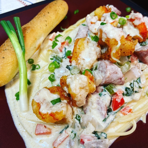 Cajun Shrimp Alfredo