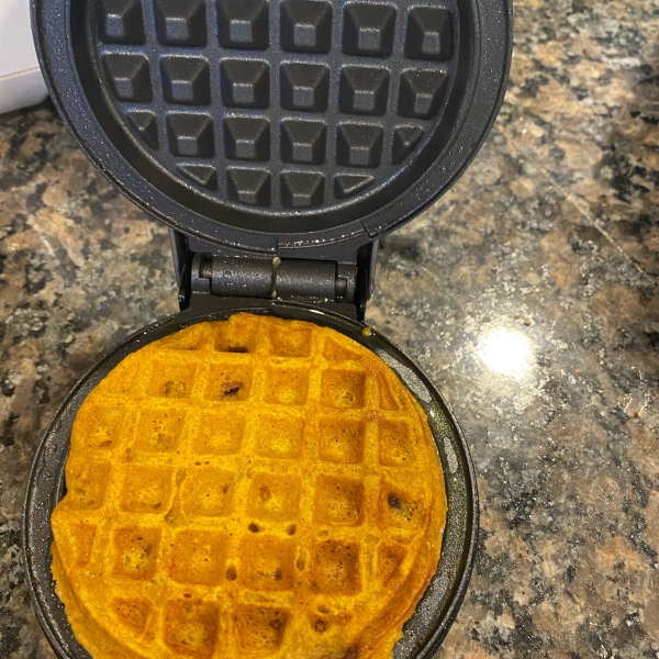 Cinnamon Pumpkin Waffles