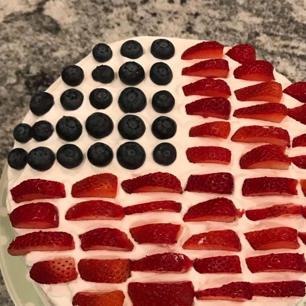All-American Flag Cake