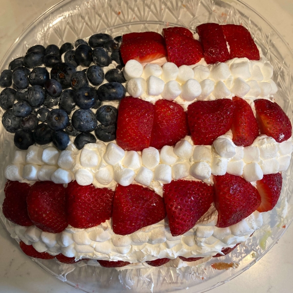 All-American Flag Cake