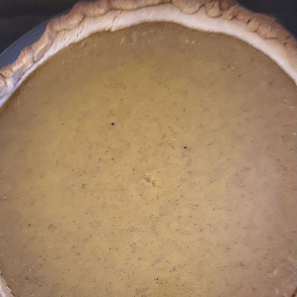 Homemade Fresh Pumpkin Pie