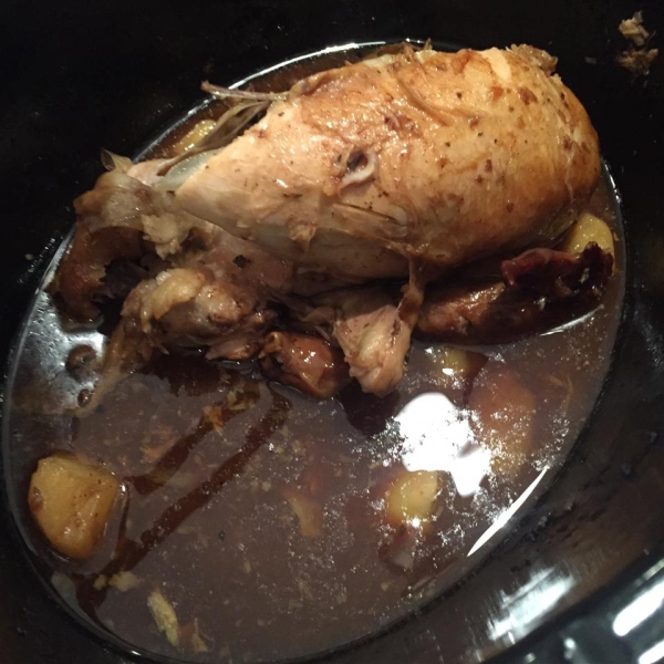 Kathy's Delicious Whole Slow Cooker Chicken