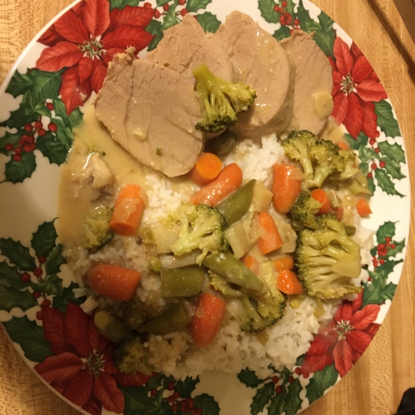 Easy Creamy Pork Tenderloin