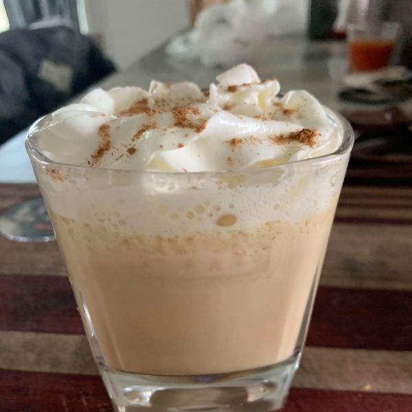 Pumpkin Spice White Hot Chocolate for a Crowd