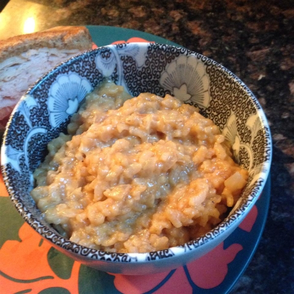 Cheesy Pumpkin Risotto