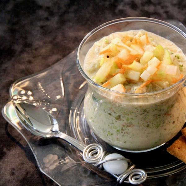 Chilled Cucumber-Dill Soup