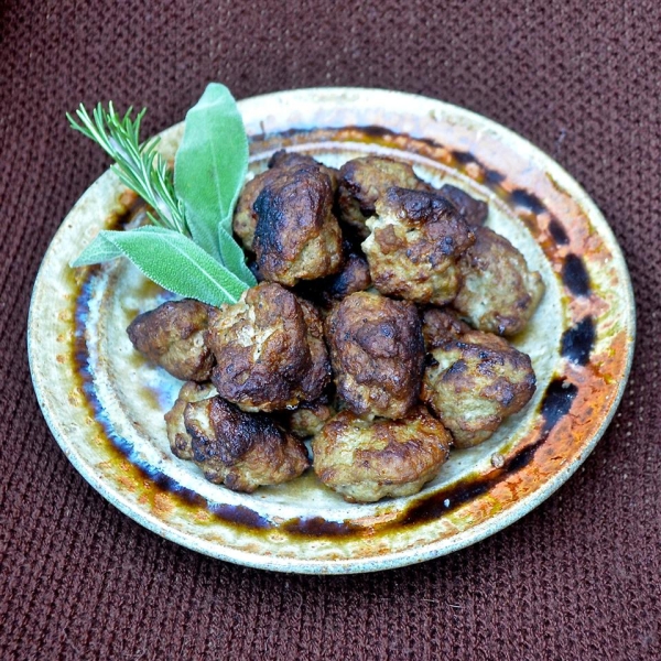 Paleo Sausage Meatballs
