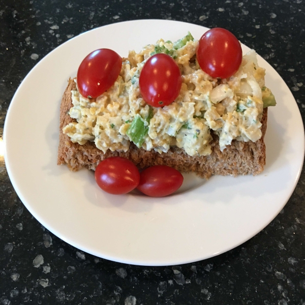 Vegetarian Chickpea Sandwich Filling