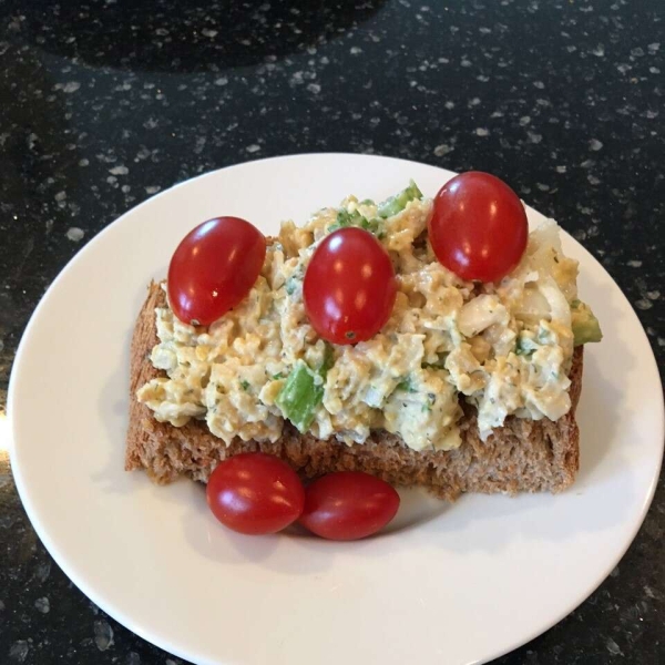 Vegetarian Chickpea Sandwich Filling