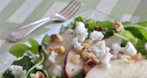 Three Greens and Fruit with Vinaigrette