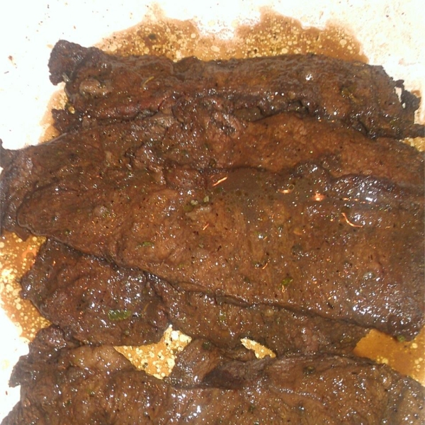 Marinated Flat Iron Steak