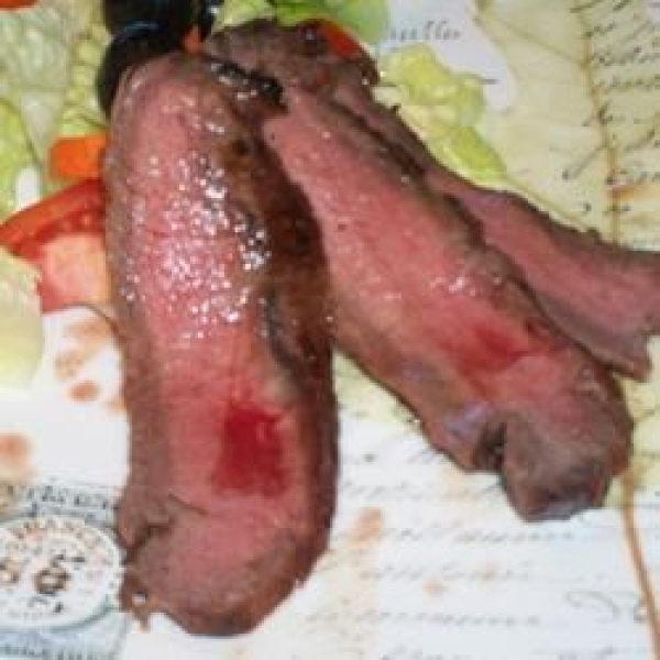 Marinated Flat Iron Steak